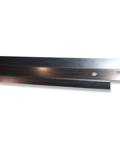 Fastening rail 2412 f/back wall Step V13 w/Egg belt cover